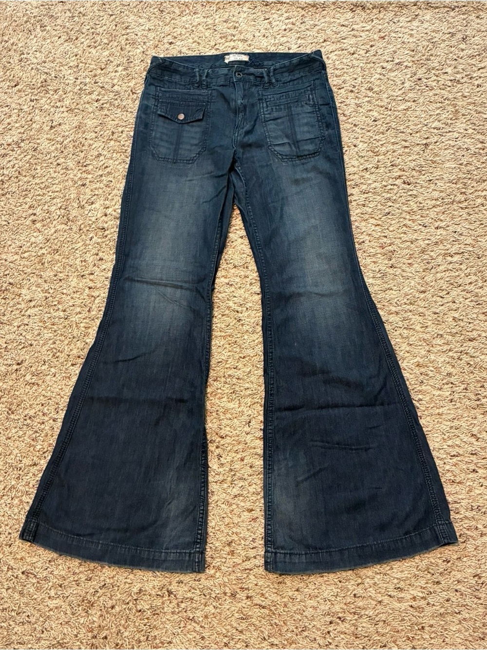 Women’s Free People Wide Leg Denim Jeans 28
